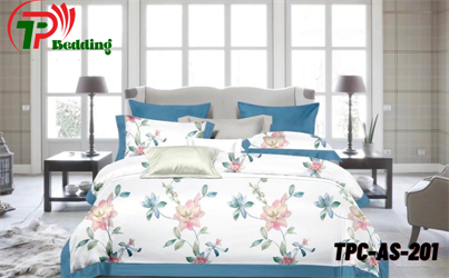 Bộ chăn ga gối Cotton Satin TPC-AS-201