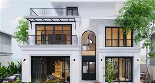 Thi công rèm cửa cho Biệt thự Anh Bảo tại Đức Hòa Long An